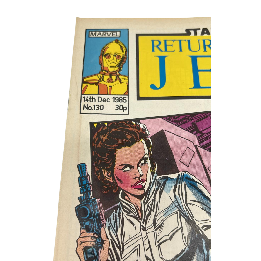 Star Wars Weekly comic Return Of The Jedi #130 14th Dec 1985 Leia Fights Alone