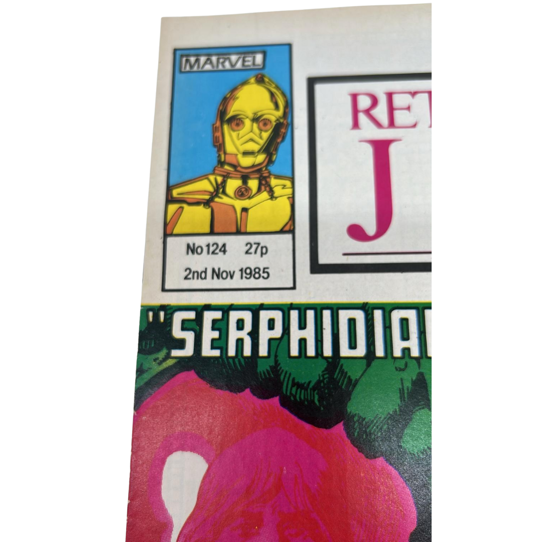 Star Wars Weekly comic Return Of The Jedi #124 2nd Nov 1985 Serphidian Eyes