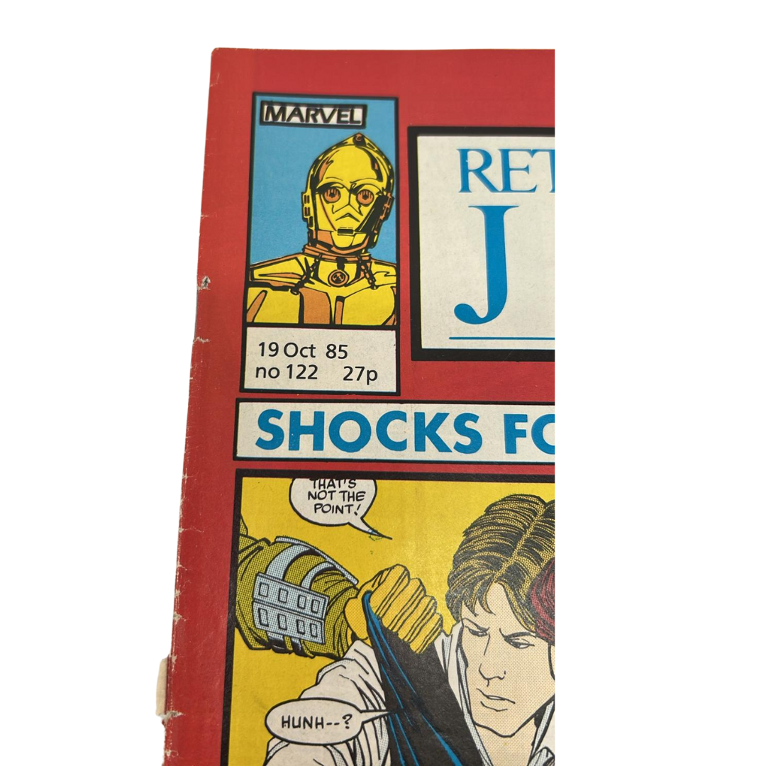 Star Wars Weekly comic Return Of The Jedi #122 19th Oct 1985