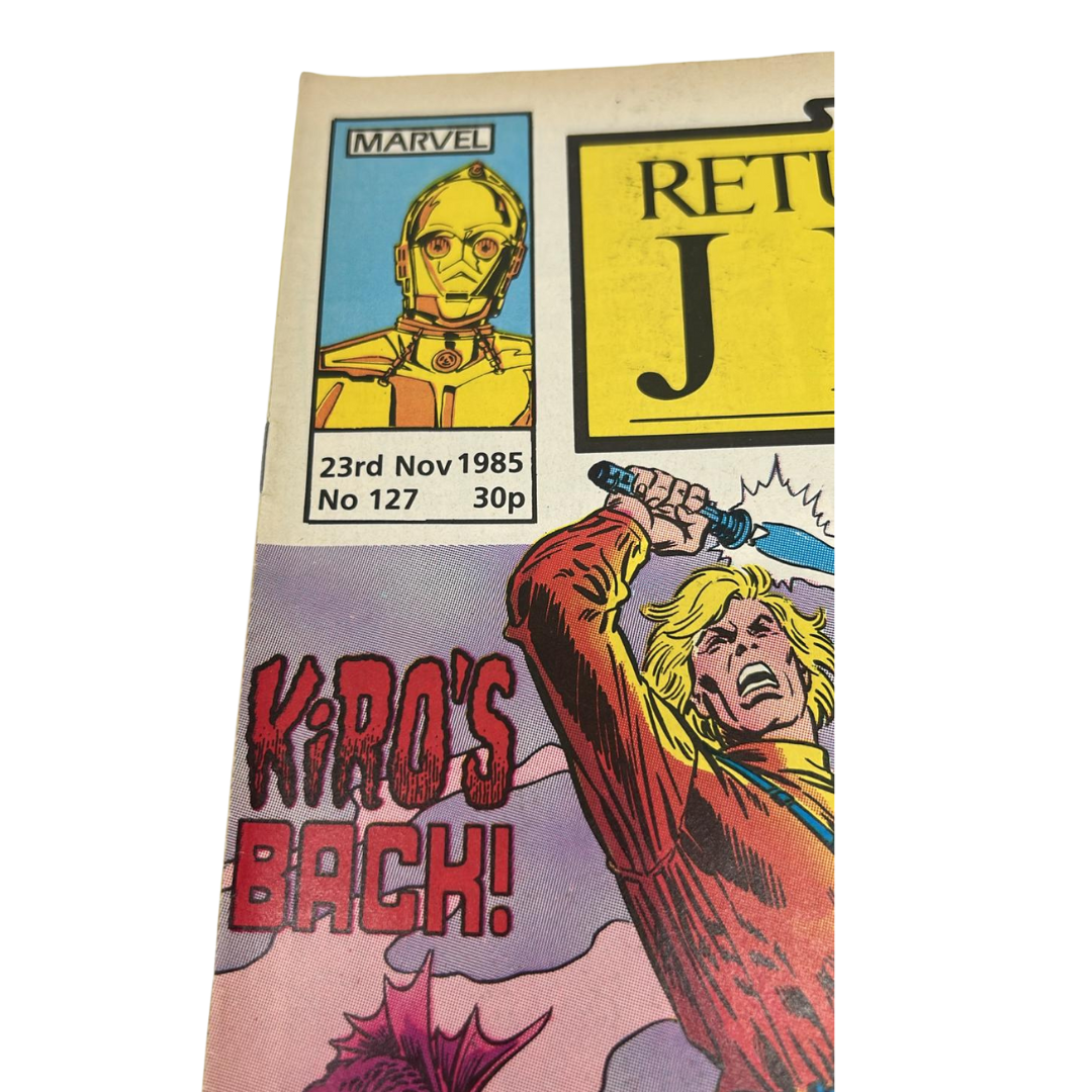 Star Wars Weekly comic Return Of The Jedi #127 23rd Nov 1985 Kiro's Back