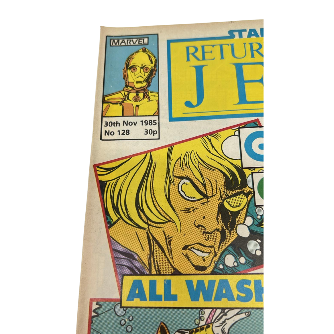 Star Wars Weekly comic Return Of The Jedi #128 30th Nov 1985