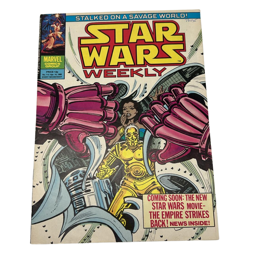 Star Wars Weekly comic #112 16th April 1980 no 112
