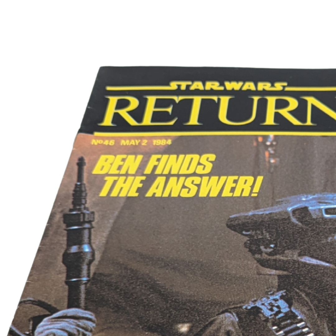 Return of the Jedi No 46 May 2nd 1984 Star Wars Weekly UK Marvel Comic