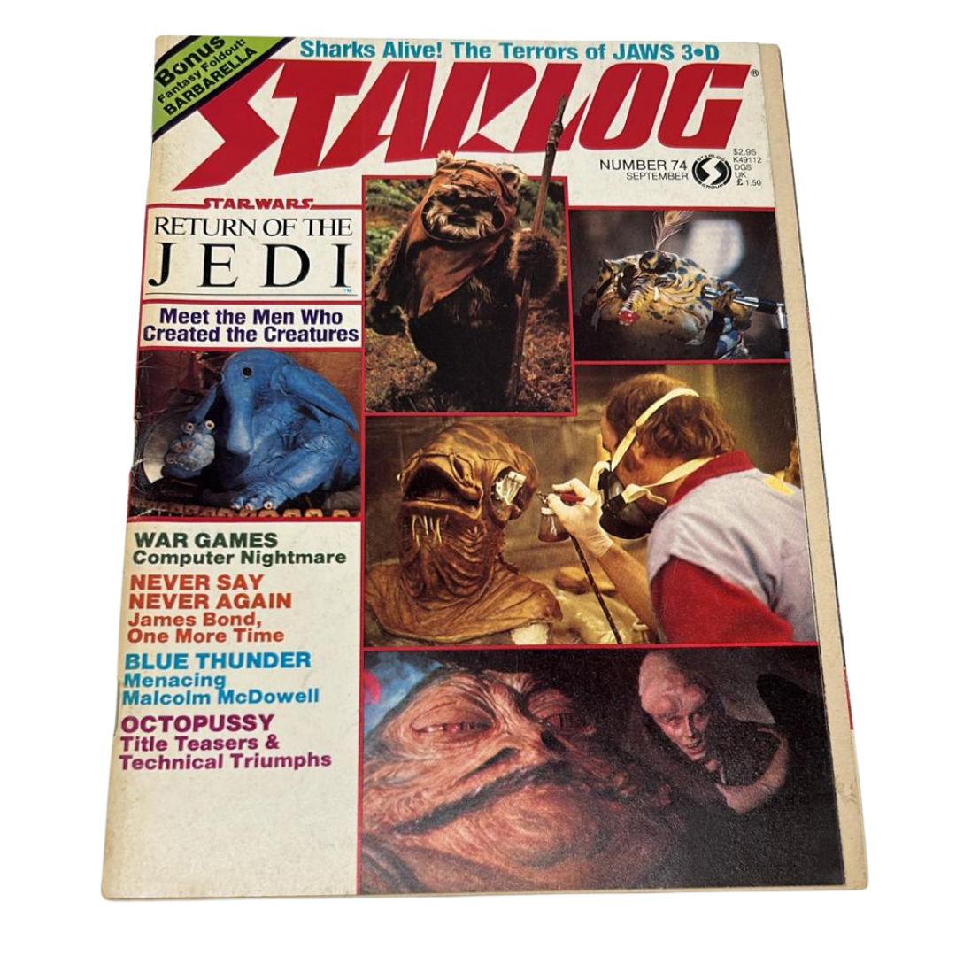Star Wars Return Of The Jedi Starlog magasine No 74 September