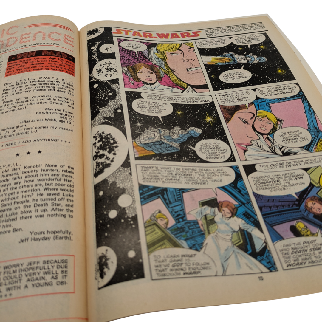 Return of the Jedi No 47 May 9th 1984 Star Wars Weekly UK Marvel Comic