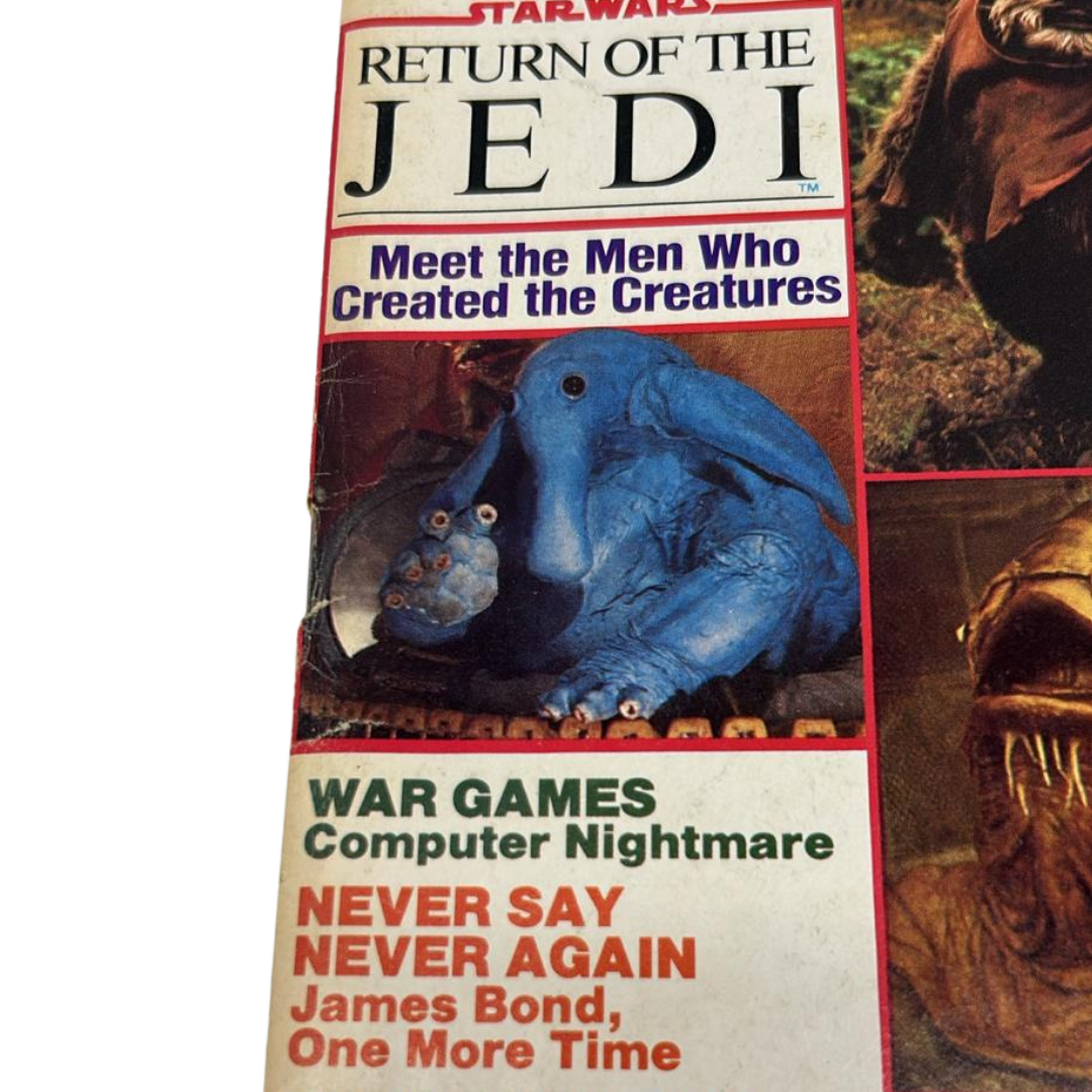 Star Wars Return Of The Jedi Starlog magasine No 74 September