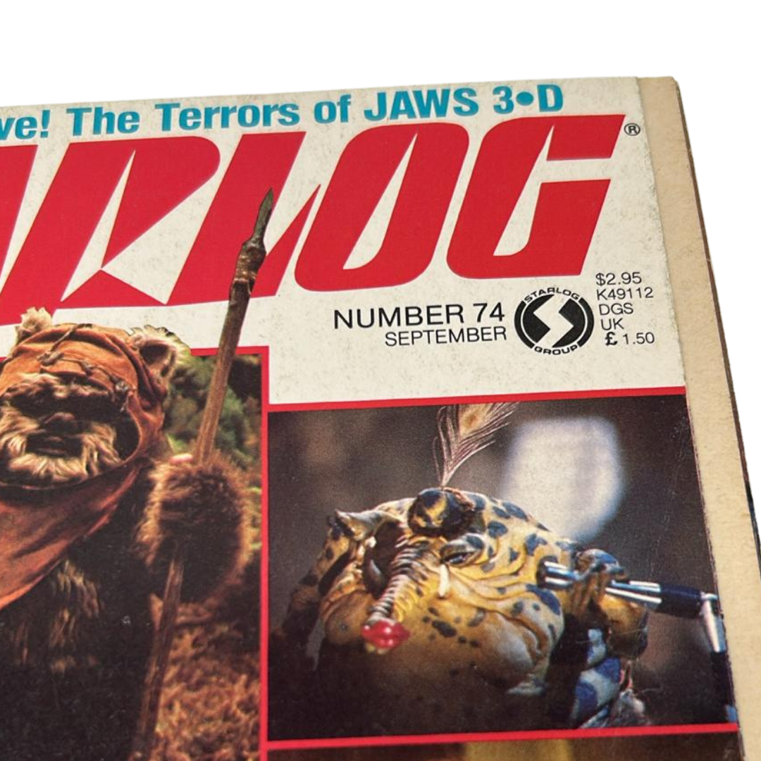 Star Wars Return Of The Jedi Starlog magasine No 74 September