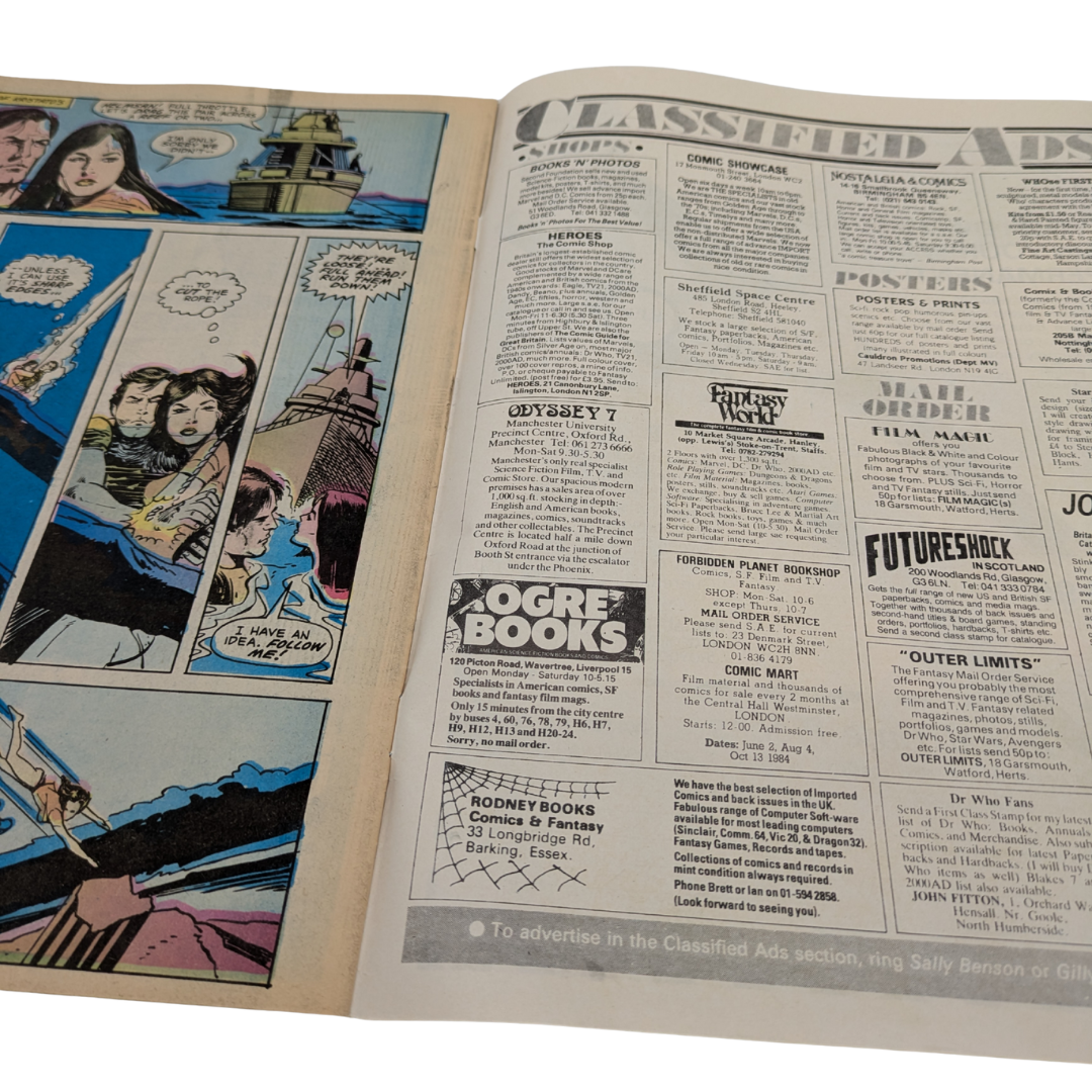Return of the Jedi No 49 May 23rd 1984 Star Wars Weekly UK Marvel Comic