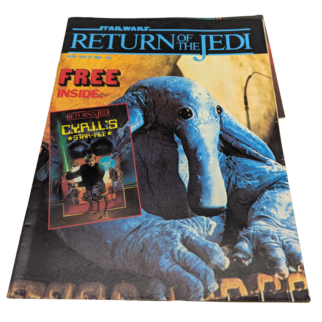 Return of the Jedi No 50 May 30th 1984 Star Wars Weekly UK Marvel Max Rebo