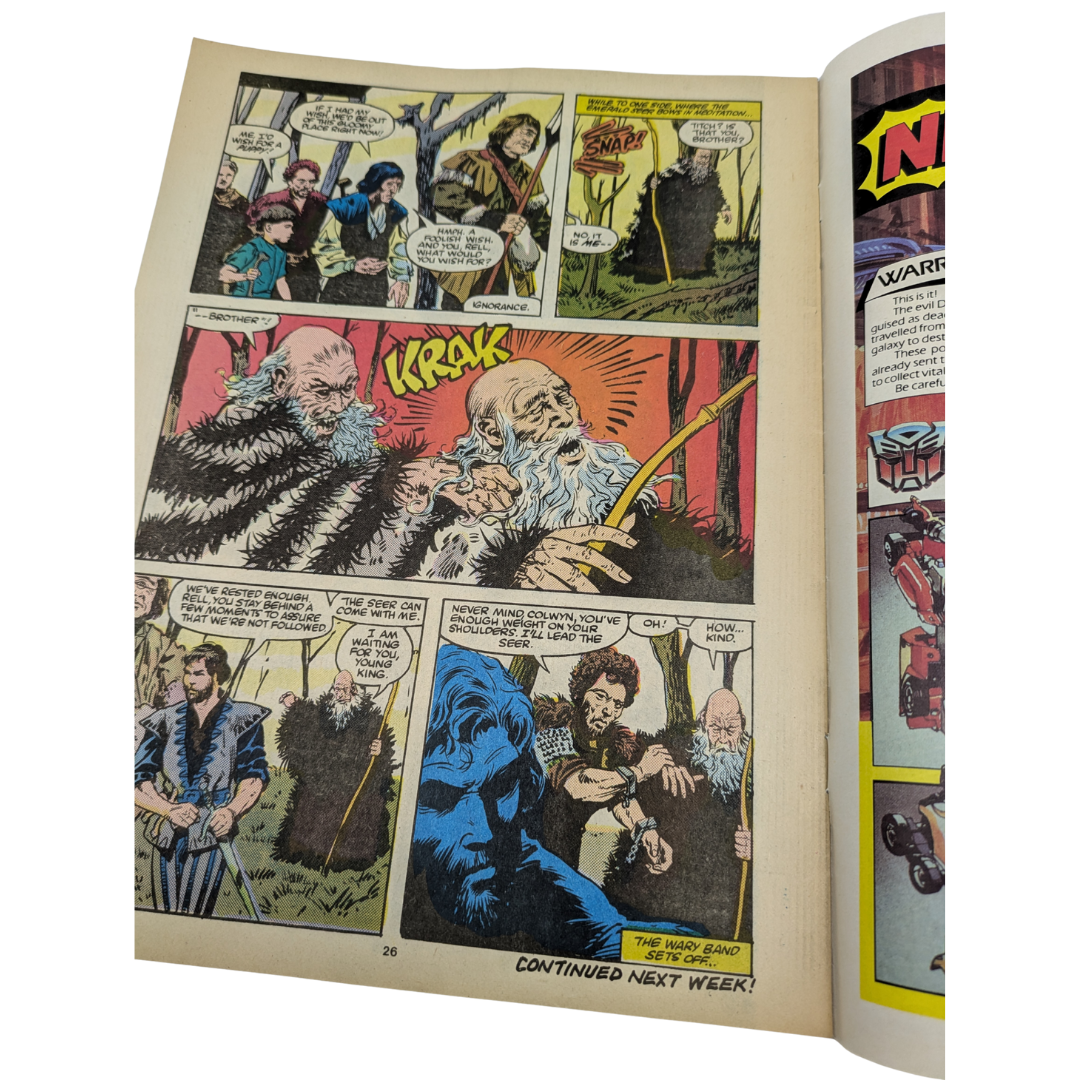 Star Wars Weekly #57 18th July 1984 comic The Hero
