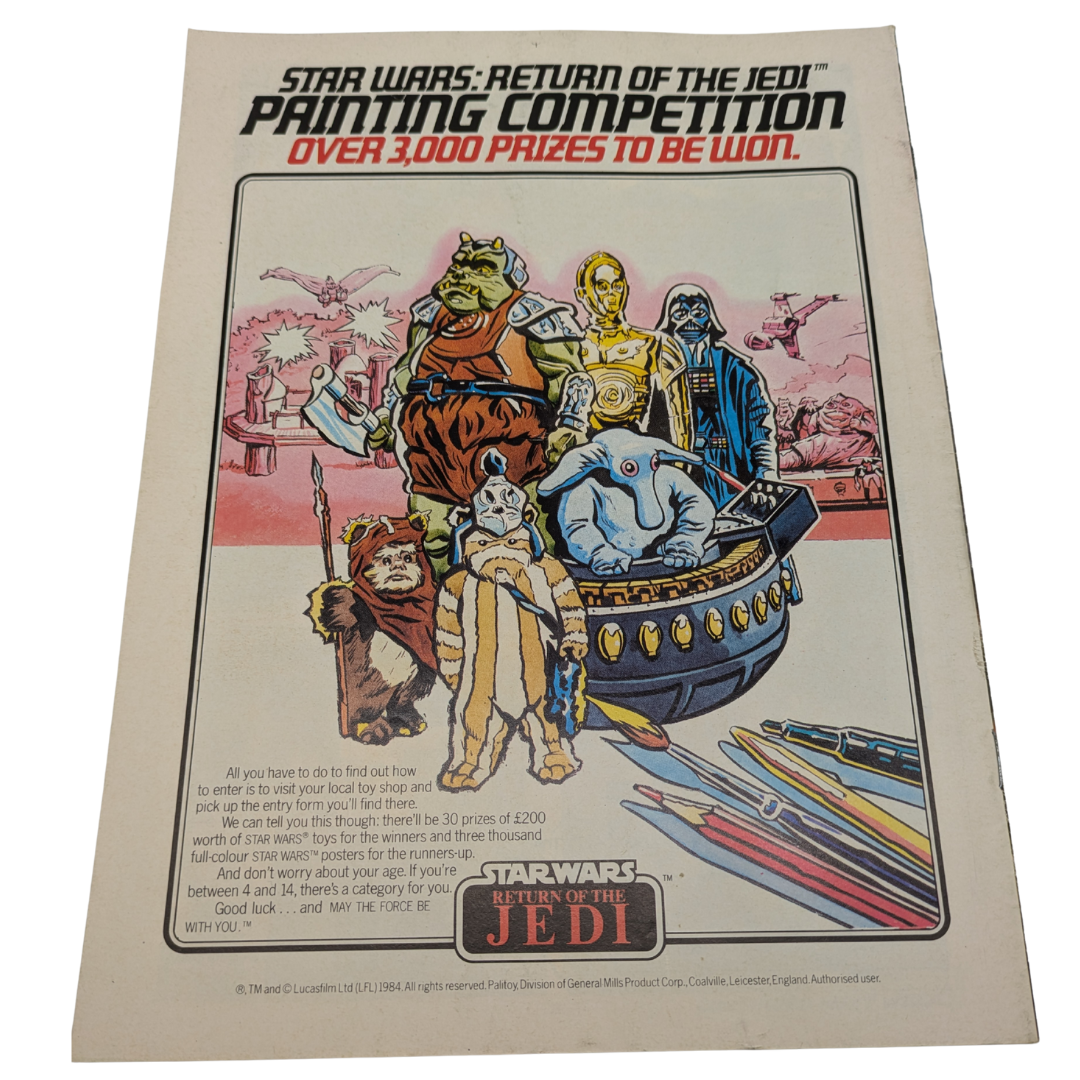 Star Wars Weekly #57 18th July 1984 comic The Hero