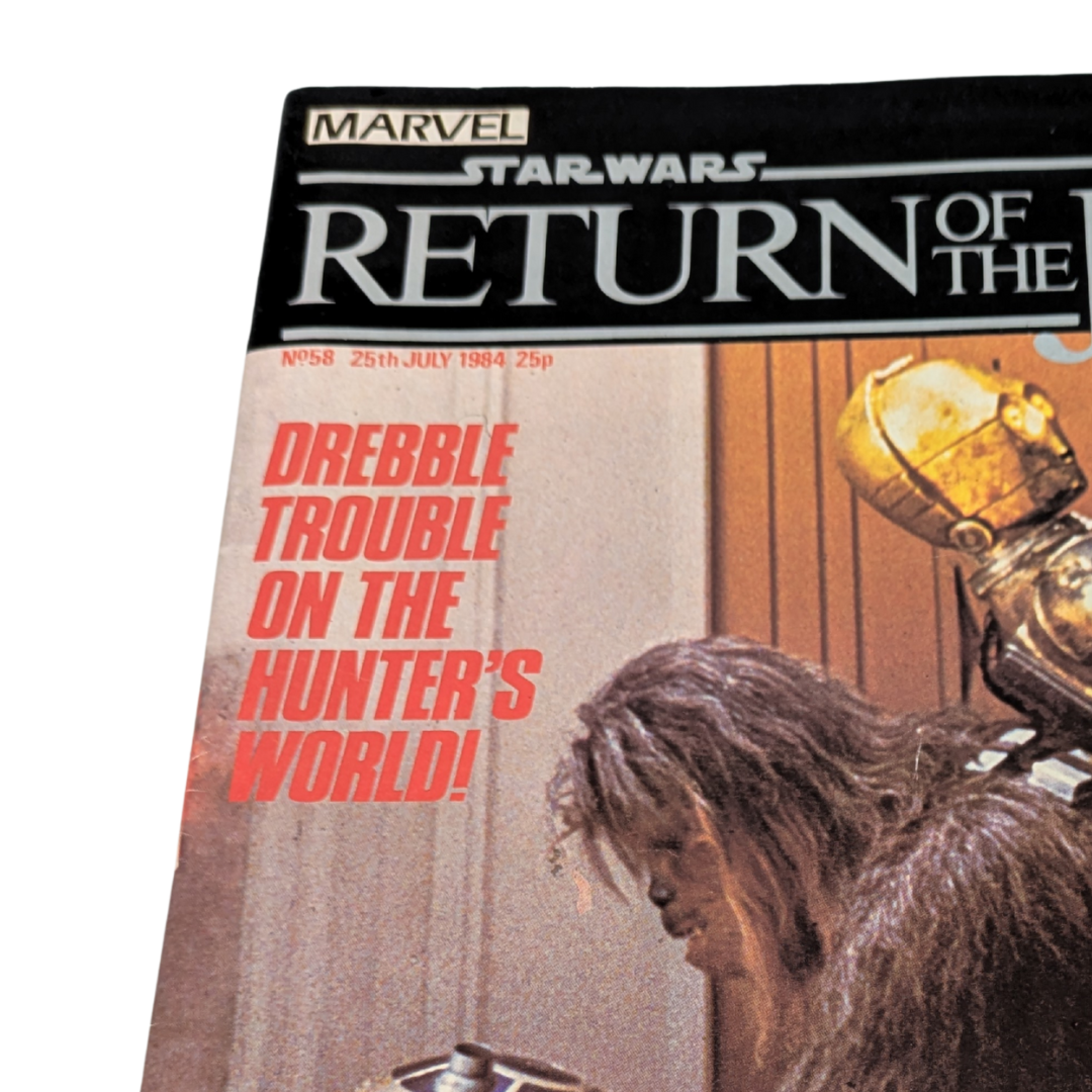 Star Wars Weekly #58 25th July 1984 Drebble Trouble On The Hunter's World