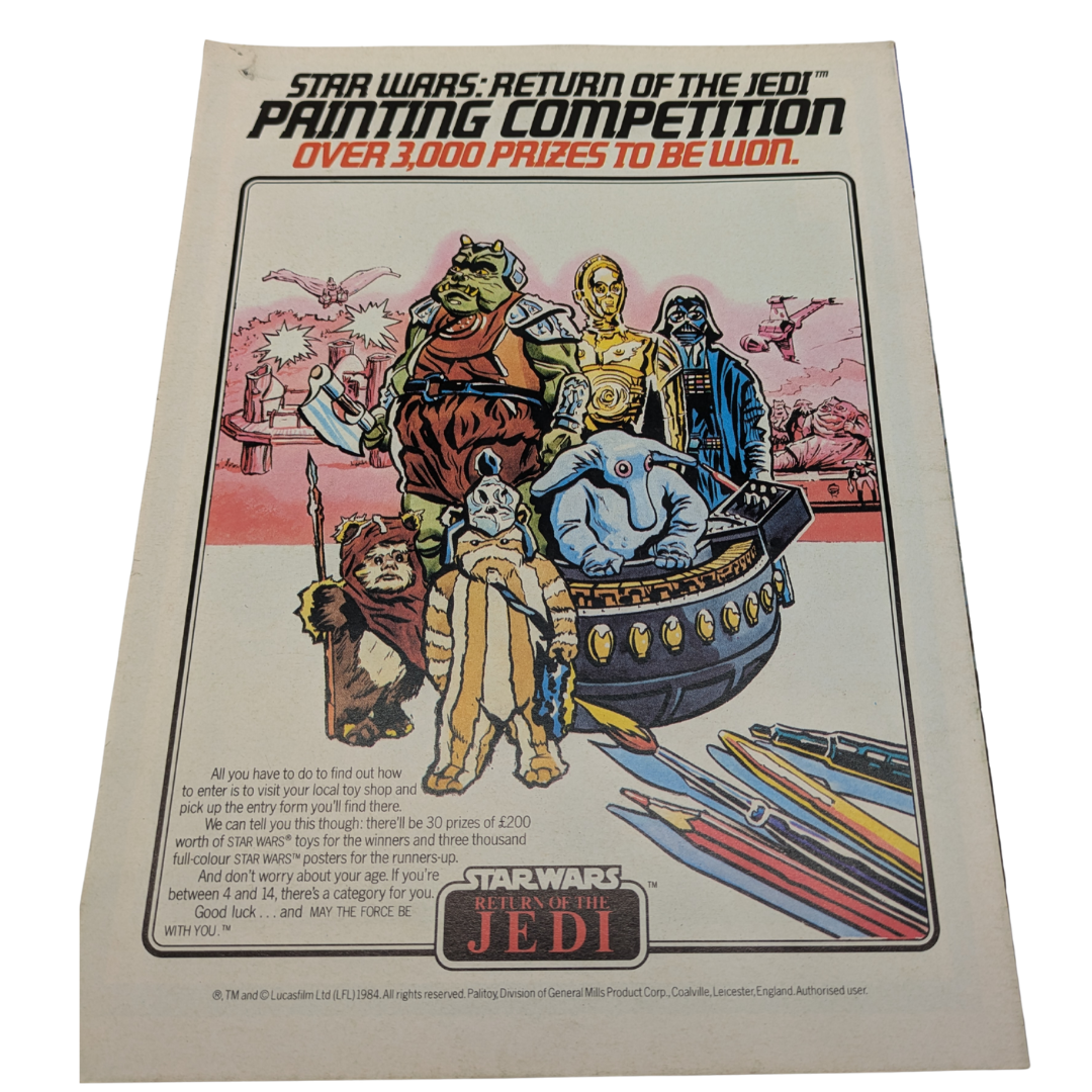 Star Wars Weekly #59 1st August 1984 Lando's Cons catch up!