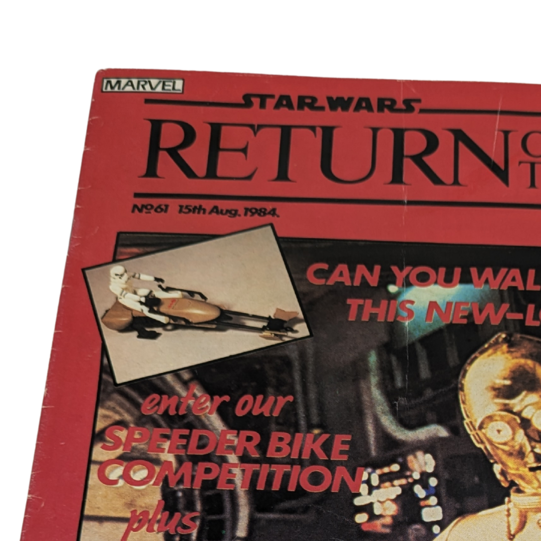 Star Wars Weekly #61 15th August 1984 Build Moon Speeder