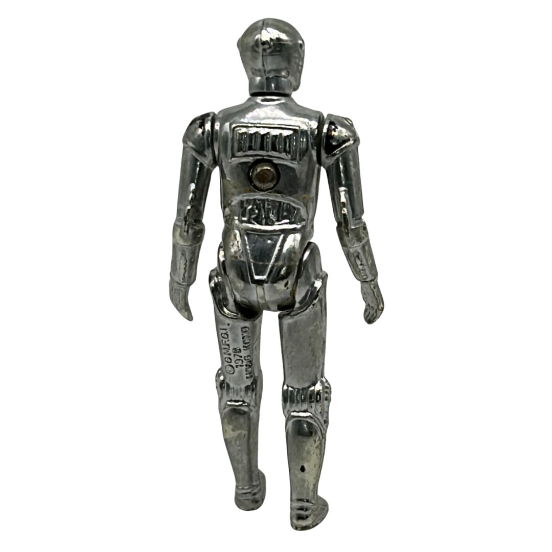 Vintage Star Wars Death Star Droid figure (has wear) GMFGI 1978 Hong Kong 691