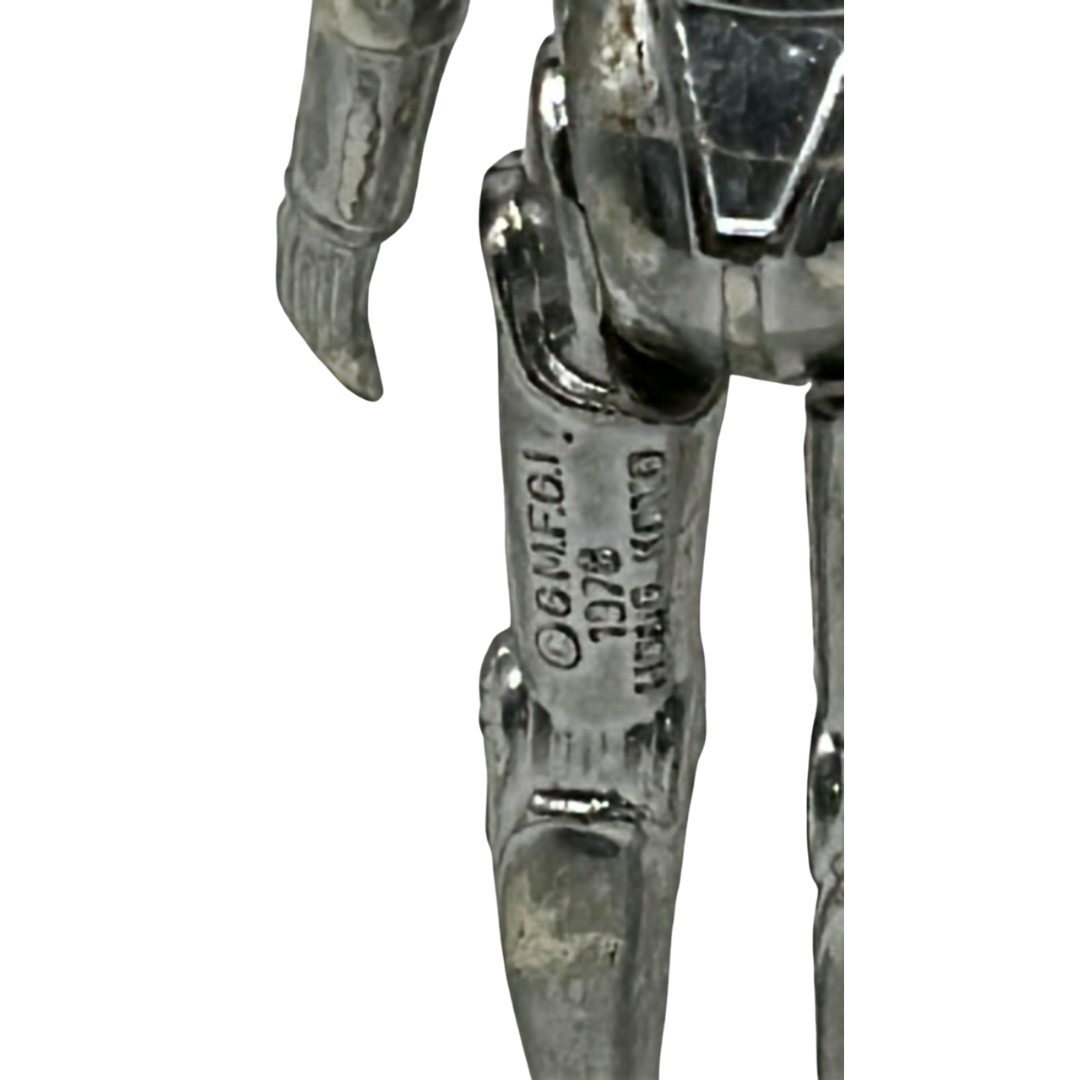 Vintage Star Wars Death Star Droid figure (has wear) GMFGI 1978 Hong Kong 691