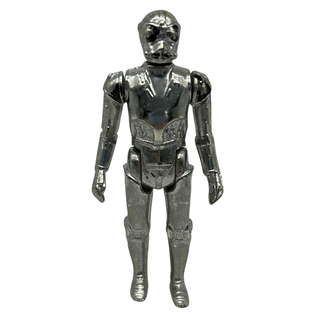 Vintage Star Wars Death Star Droid figure (has wear) GMFGI 1978 Hong Kong 691