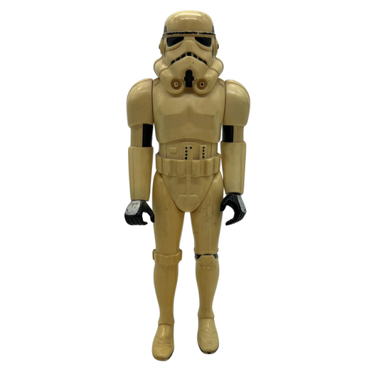 Vintage Star Wars Stormtrooper 1978 Large 12 inch figure good but yellowed 73
