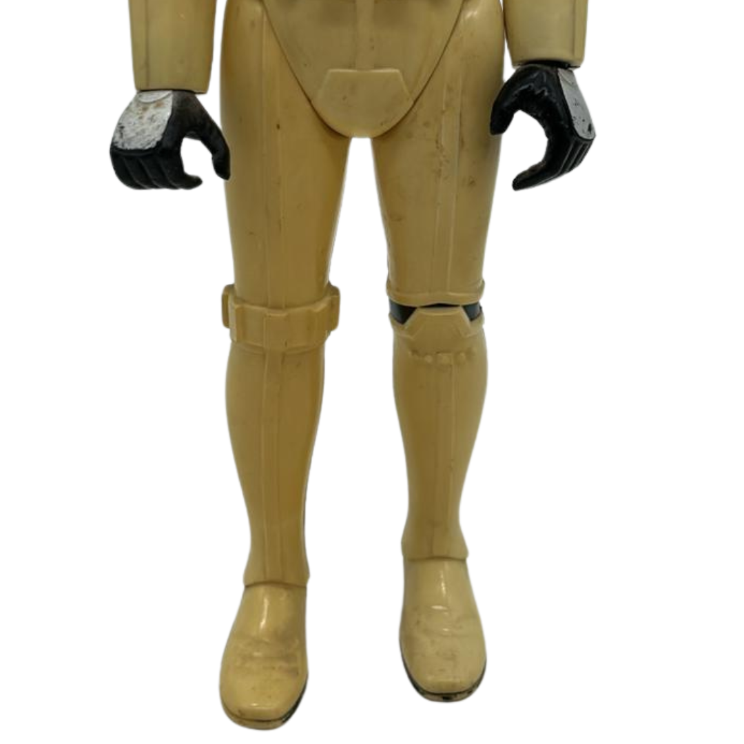 Vintage Star Wars Stormtrooper 1978 Large 12 inch figure good but yellowed 73
