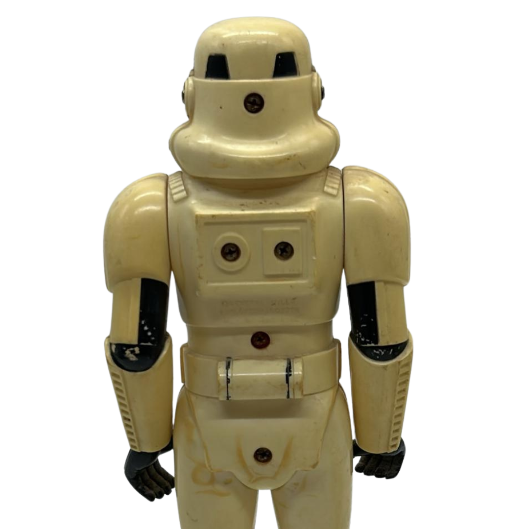 Vintage Star Wars Stormtrooper 1978 Large 12 inch figure good but yellowed 73
