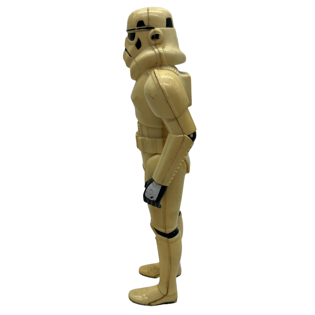 Vintage Star Wars Stormtrooper 1978 Large 12 inch figure good but yellowed 73