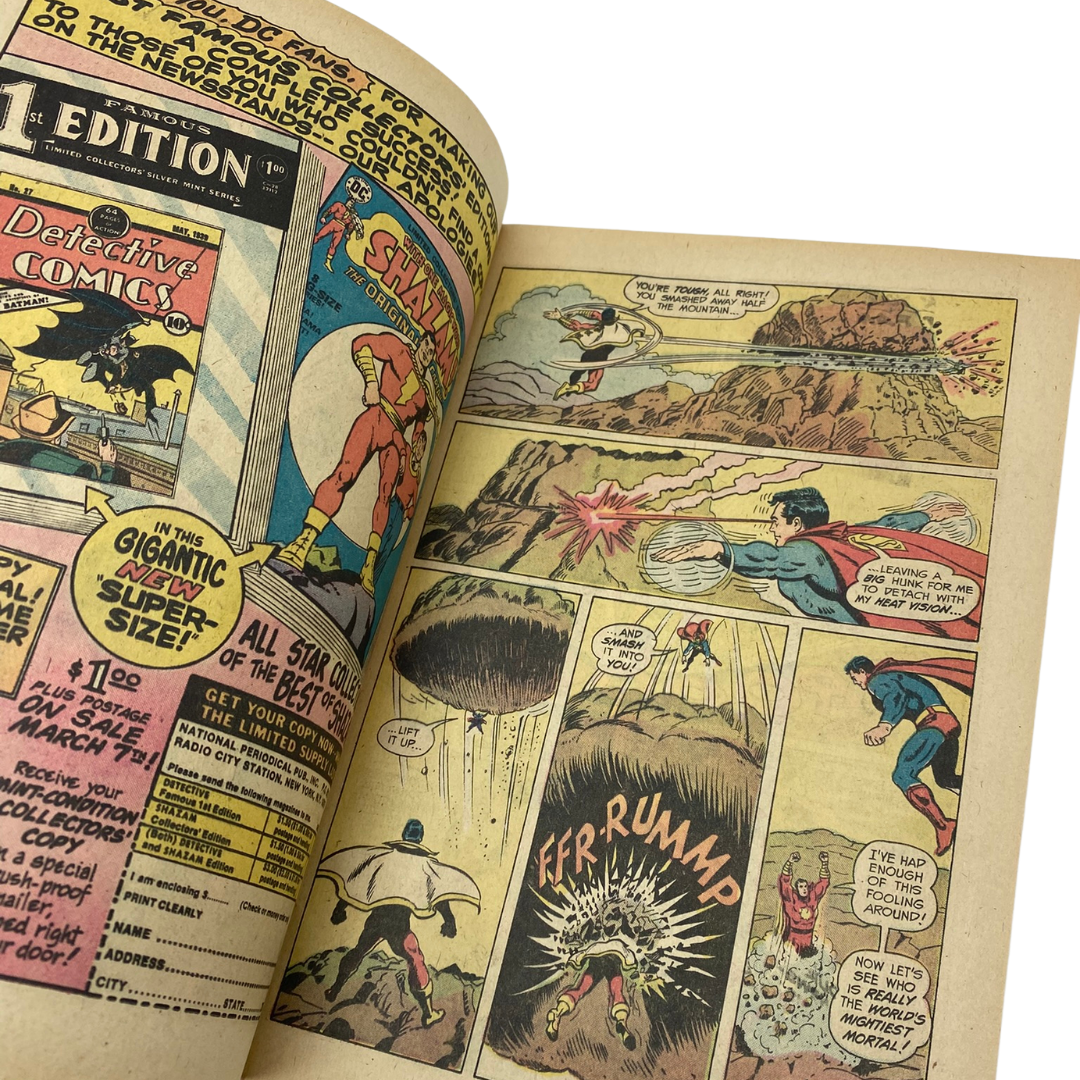 Superman No. 276 1st Appearance Of Shazam Captain Thunder 1974 DC Comics