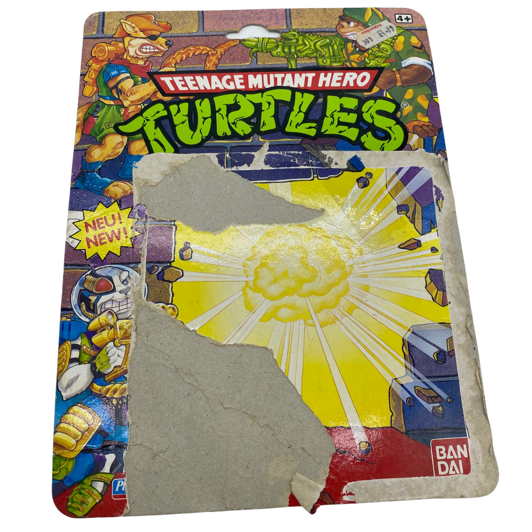 Teenage Mutant Ninja Turtles Tattoo / Tatoo figure cardback original