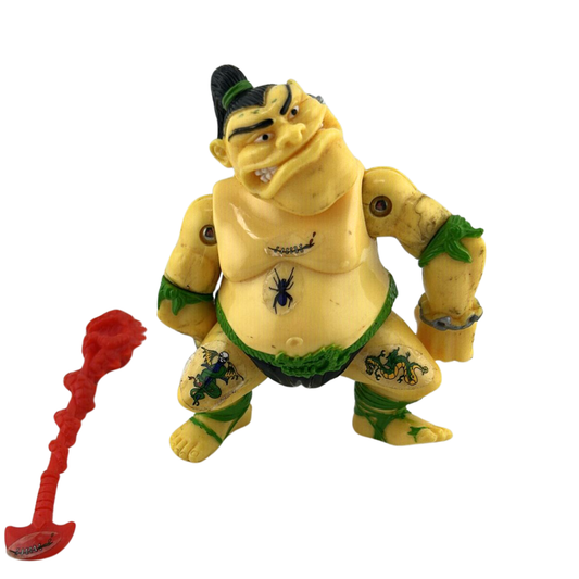 Teenage Mutant Ninja Turtles Tattoo complete with staff & multiple tattoos