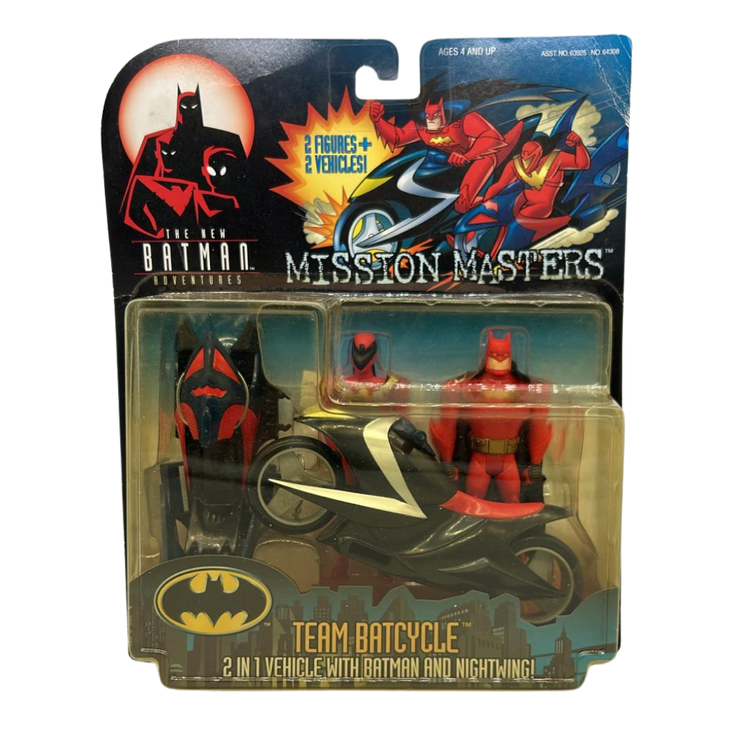 New Batcycle Batman The New Adventures Team Batcycle Mission Masters 160E – Lexi's ...