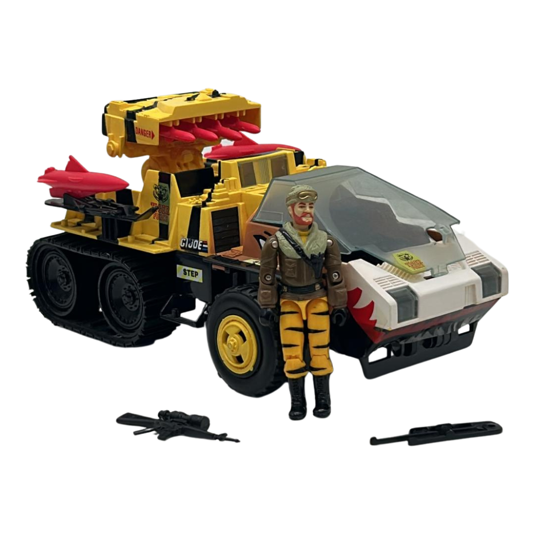 Gi Joe, Action Force Tigercat complete with Frostbite Tiger Cat Tiger Force 470