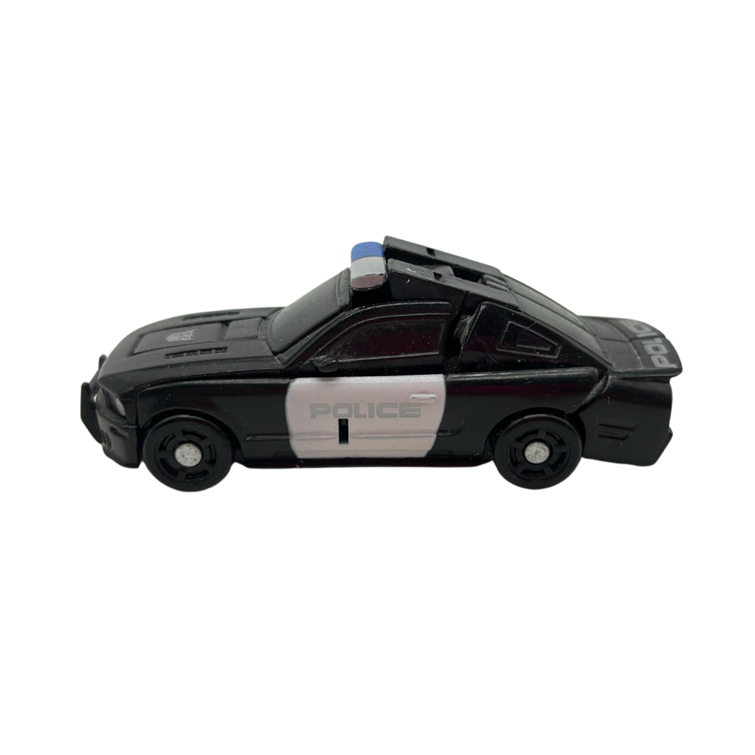 Transformers Barricade Decepticon Police Car small toy 421