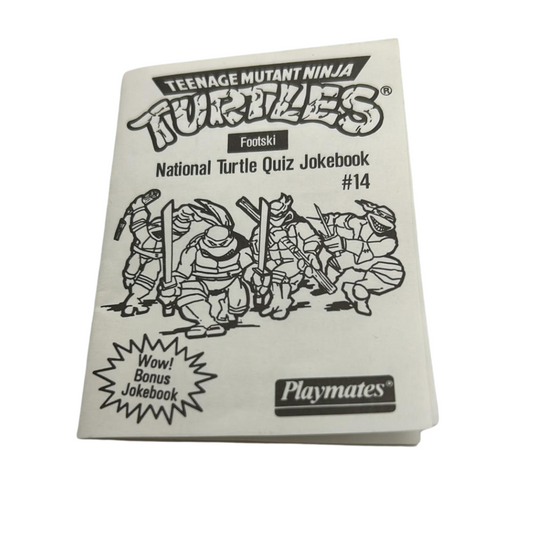 Teenage Mutant Ninja Turtles Footski #14 Joke book 276