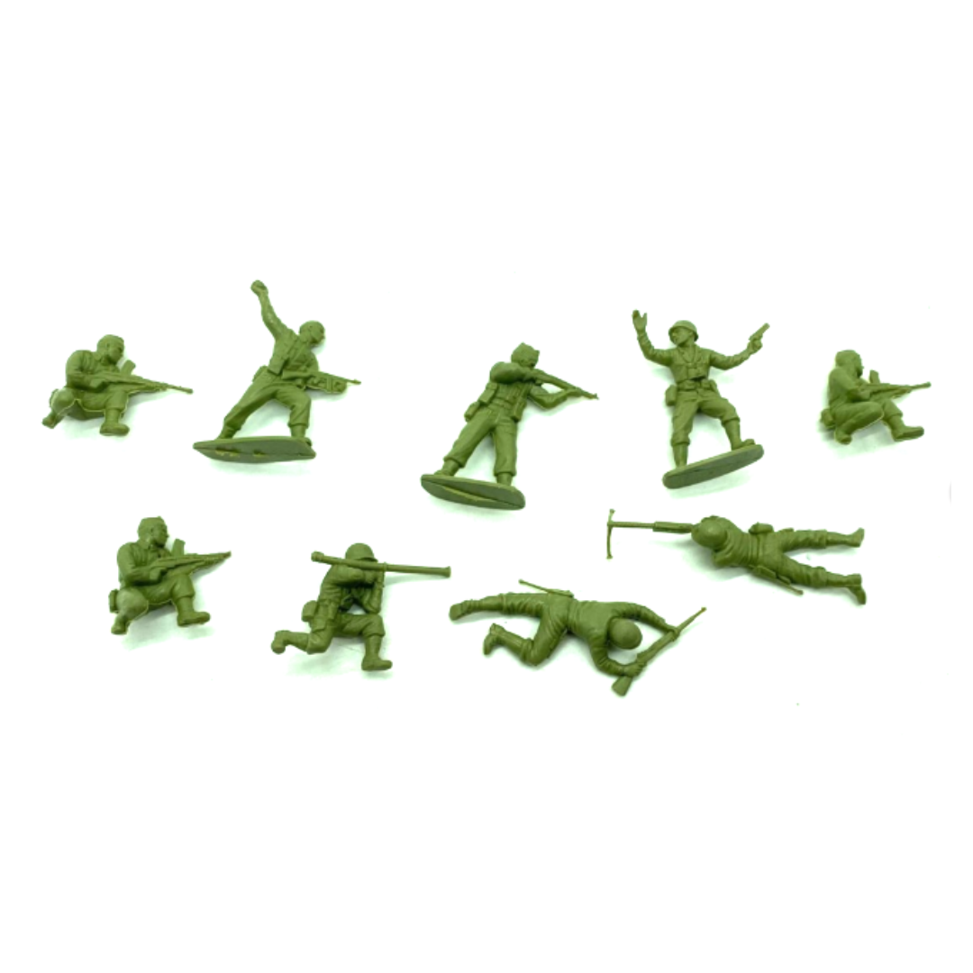 Plastic toy soldiers Commandos Vintage toys 462