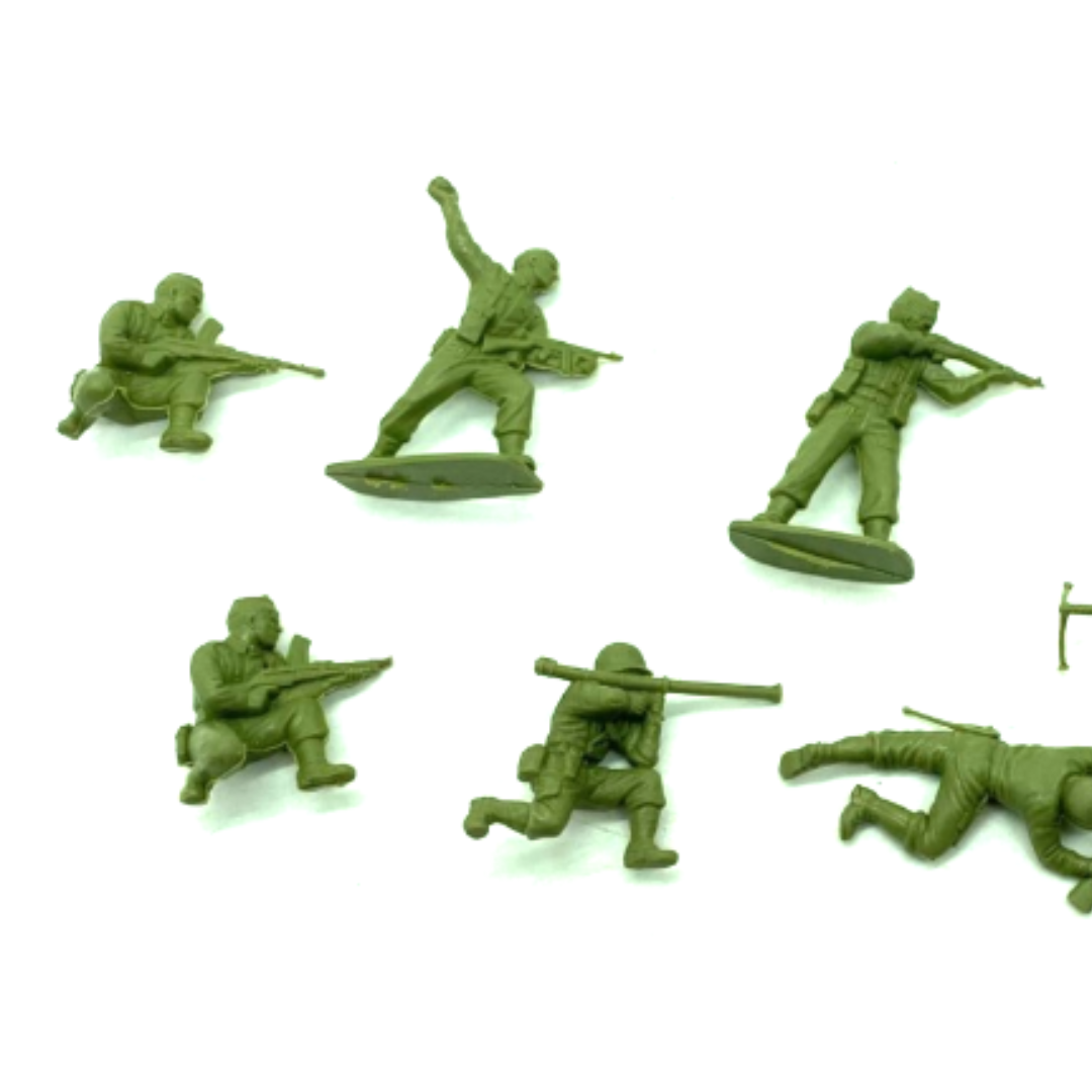 Plastic toy soldiers Commandos Vintage toys 462
