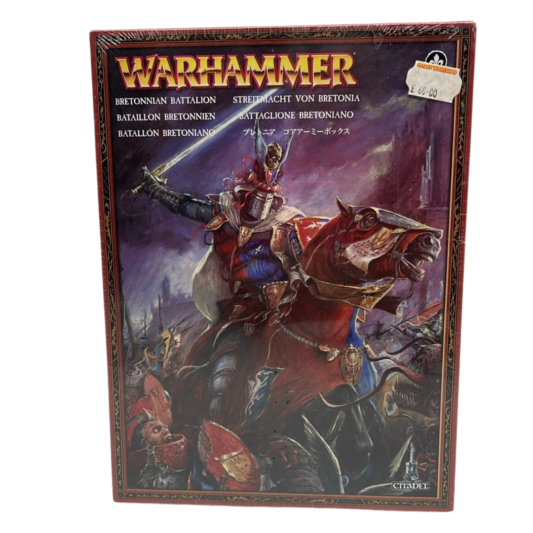 Games Workshop Warhammer Fantasy Battle Bretonnian Battalion SEALED
