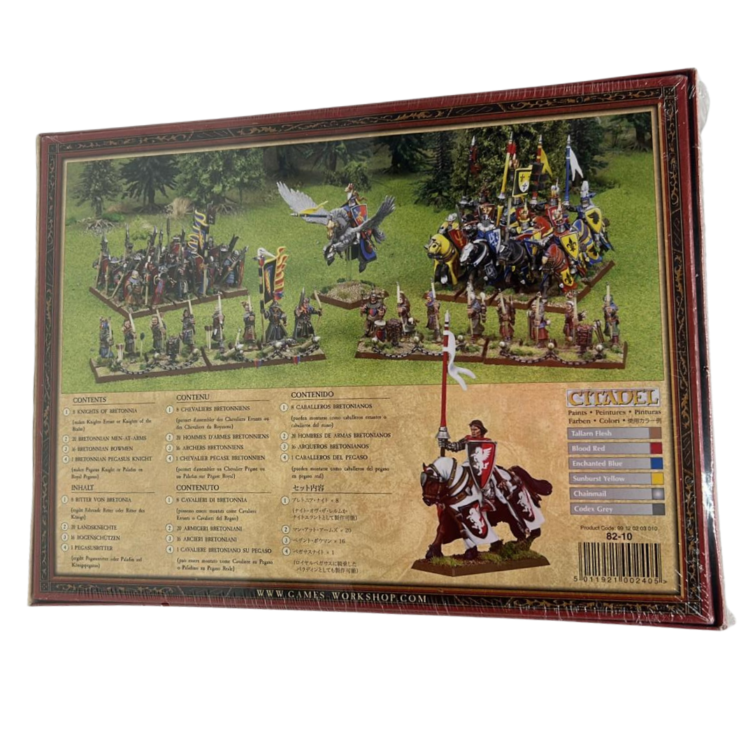 Games Workshop Warhammer Fantasy Battle Bretonnian Battalion SEALED