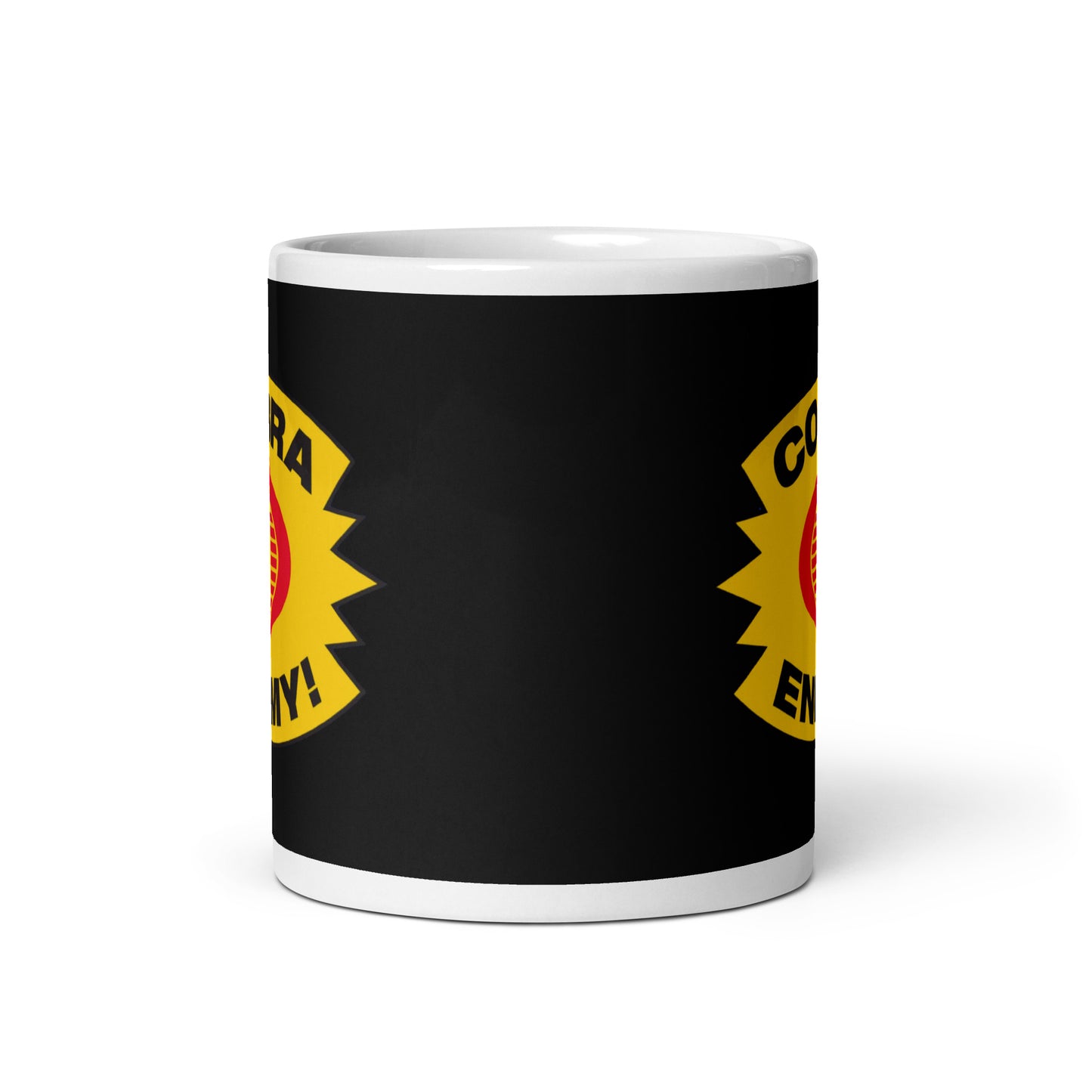 Cobra Enemy white glossy mug