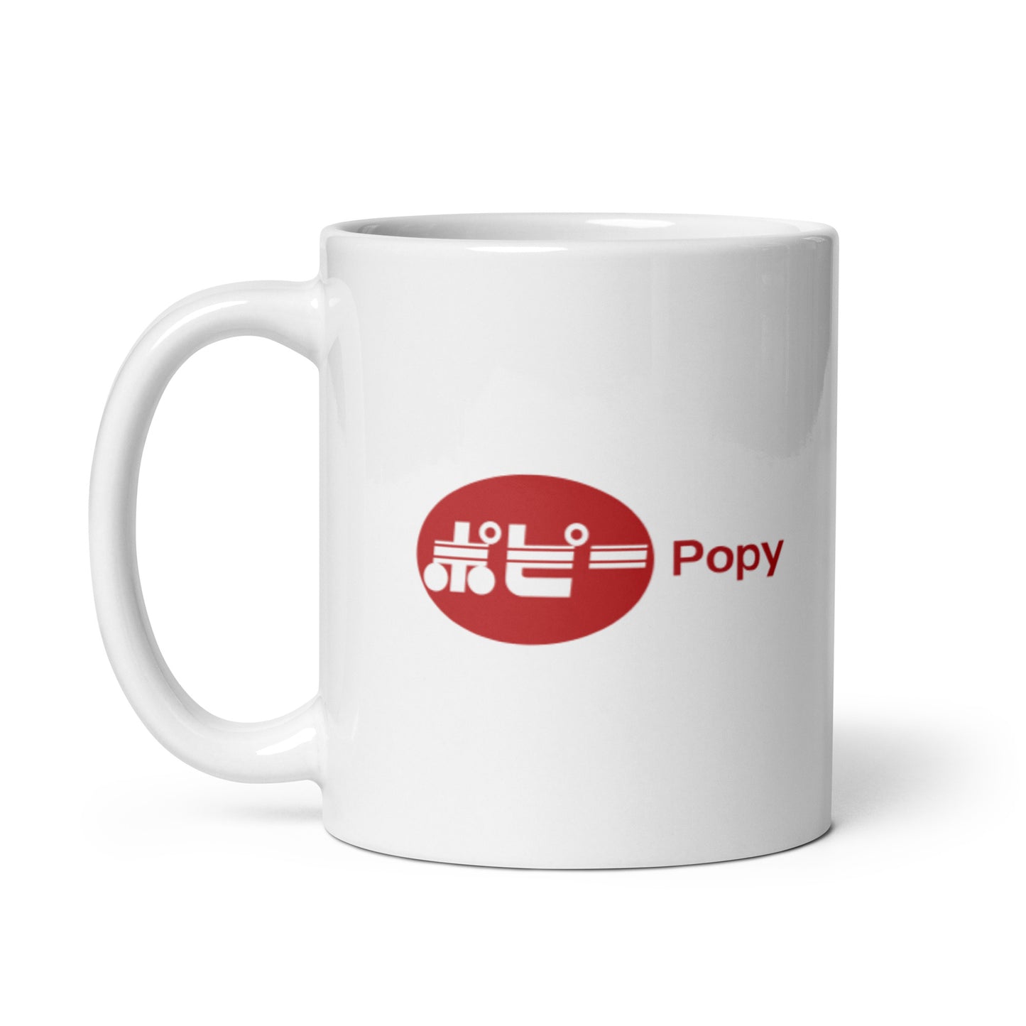 Vintage Star Wars Popy white glossy mug