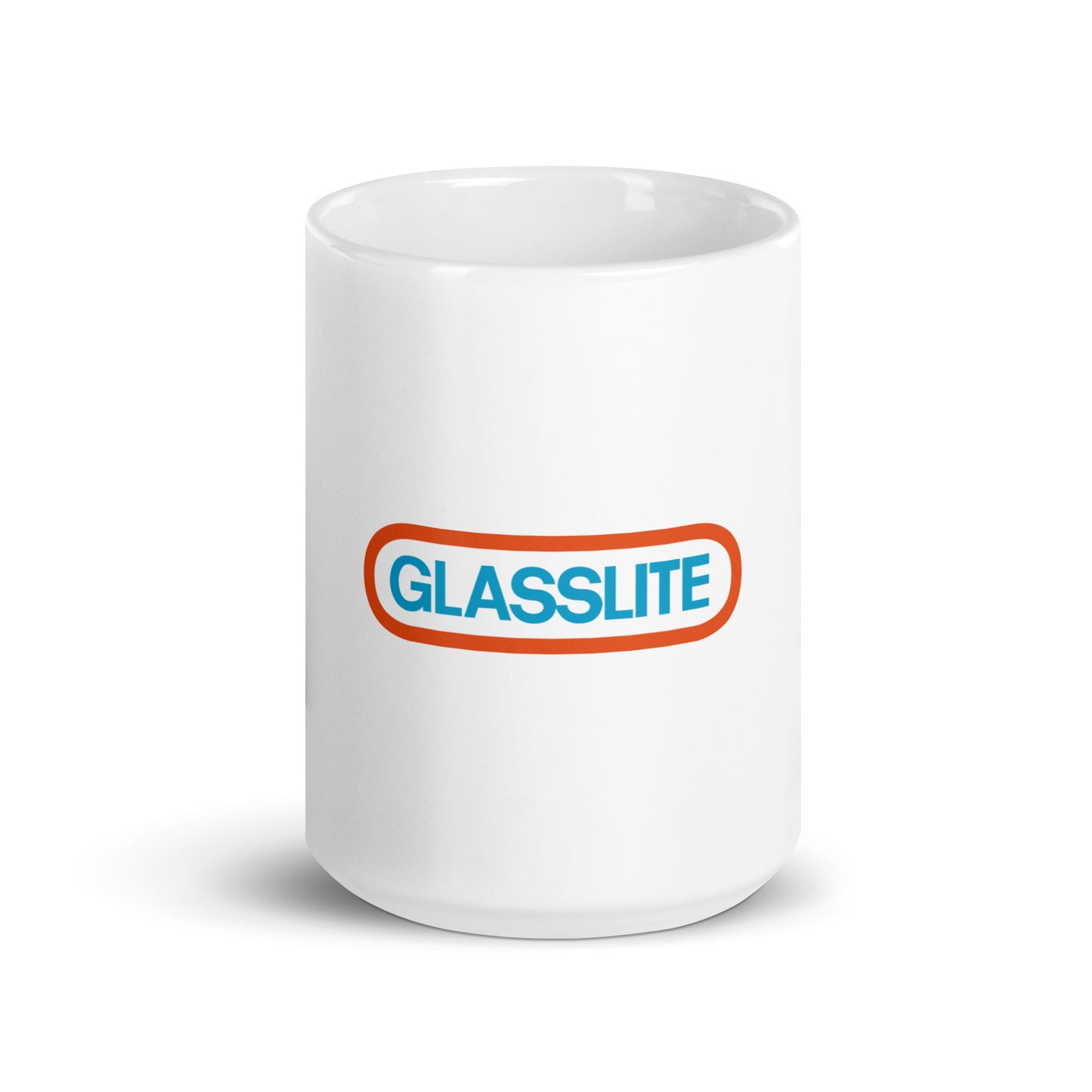 Vintage Star Wars Glasslite white glossy mug
