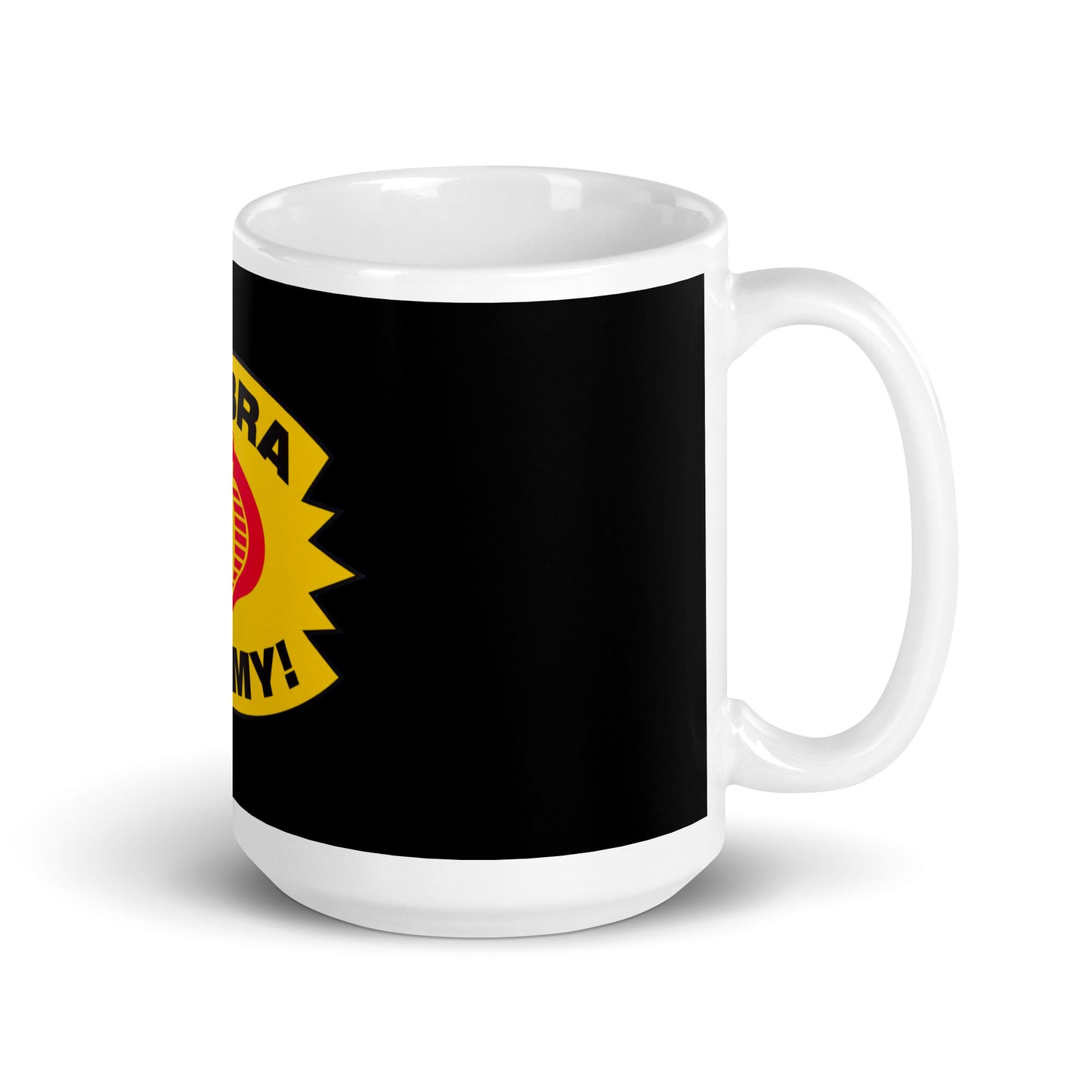 Cobra Enemy white glossy mug