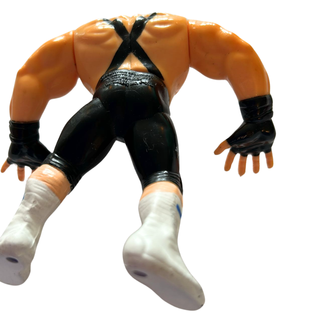 WWF Ludvig Borga green card, series 11 figure by Hasbro, working mechanism