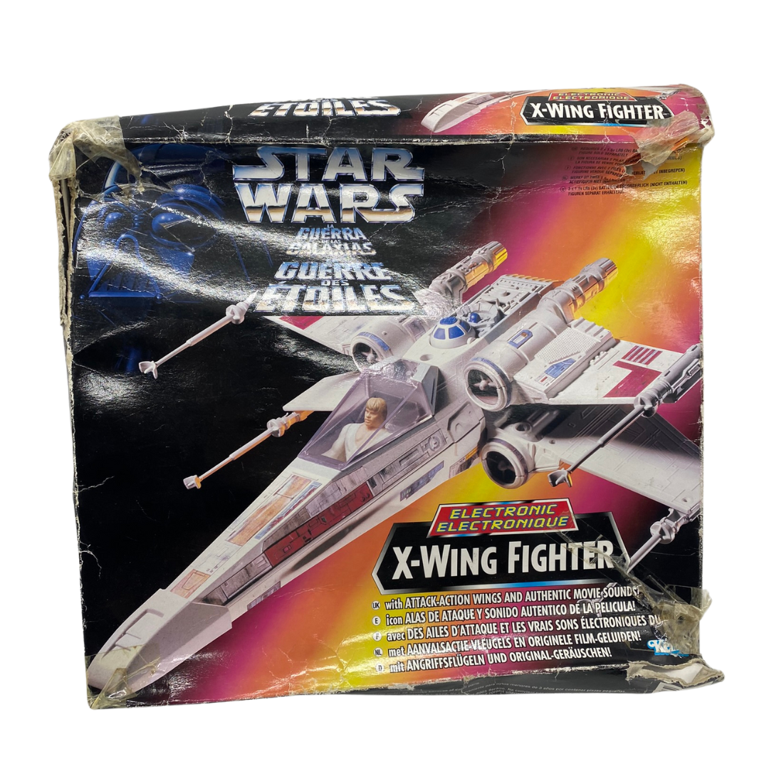 Star Wars 1995 X-Wing & Luke Skywalker X-Wing figure complete