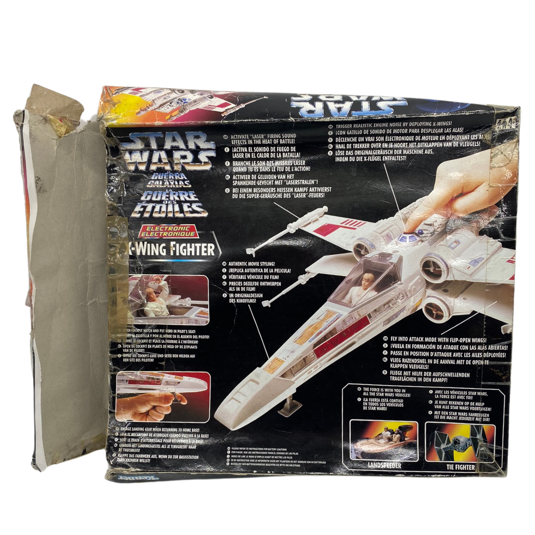 Star Wars 1995 X-Wing & Luke Skywalker X-Wing figure complete