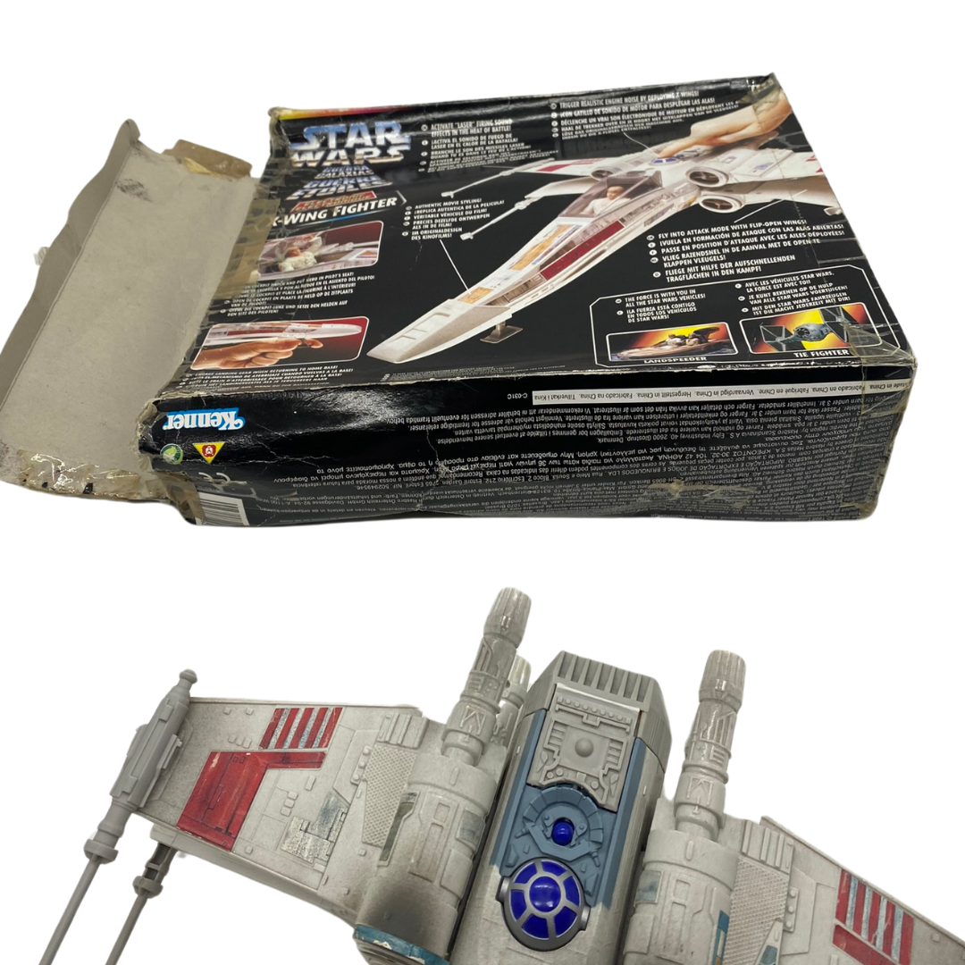 Star Wars 1995 X-Wing & Luke Skywalker X-Wing figure complete