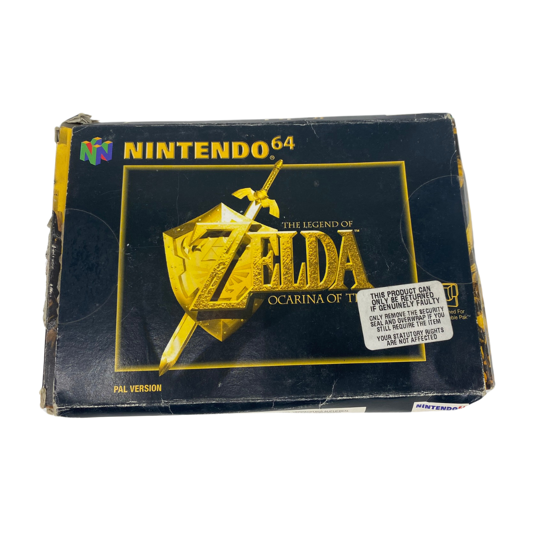 Nintendo 64 / N64 The Legend Of Zelda Ocarina Of Time, game box instructions