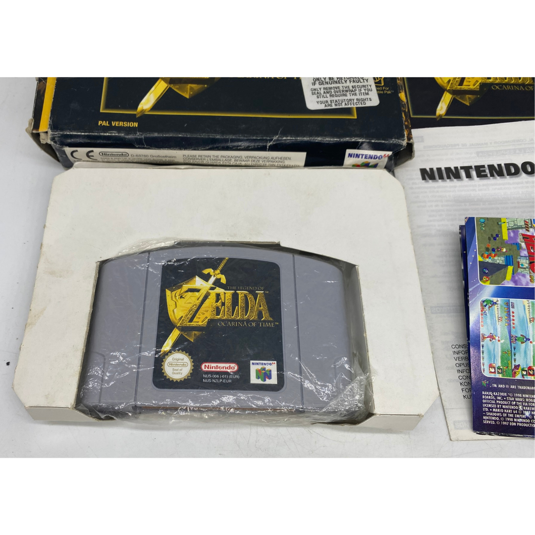 Nintendo 64 / N64 The Legend Of Zelda Ocarina Of Time, game box instructions