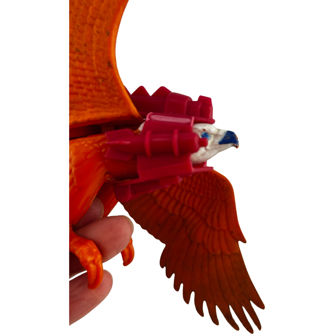 He-Man Zoar eagle figure with armour 27B