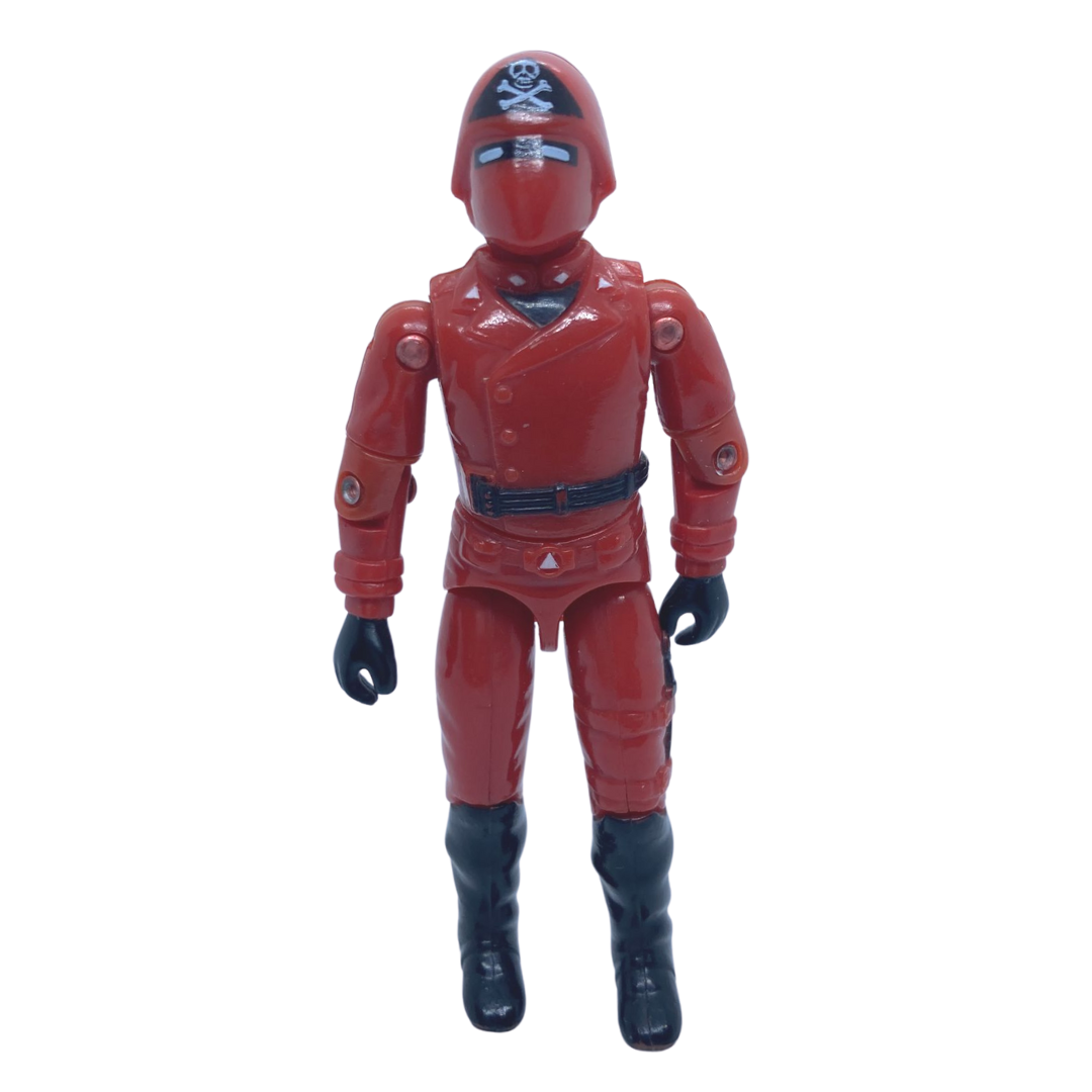 Action Force Palitoy Red Laser figure, very nice emblem, Red Shadows, vintage 1980s