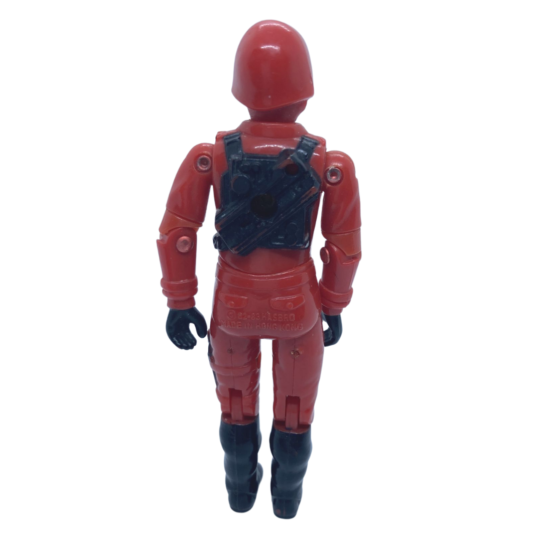 Action Force Palitoy Red Laser figure, very nice emblem, Red Shadows, vintage 1980s