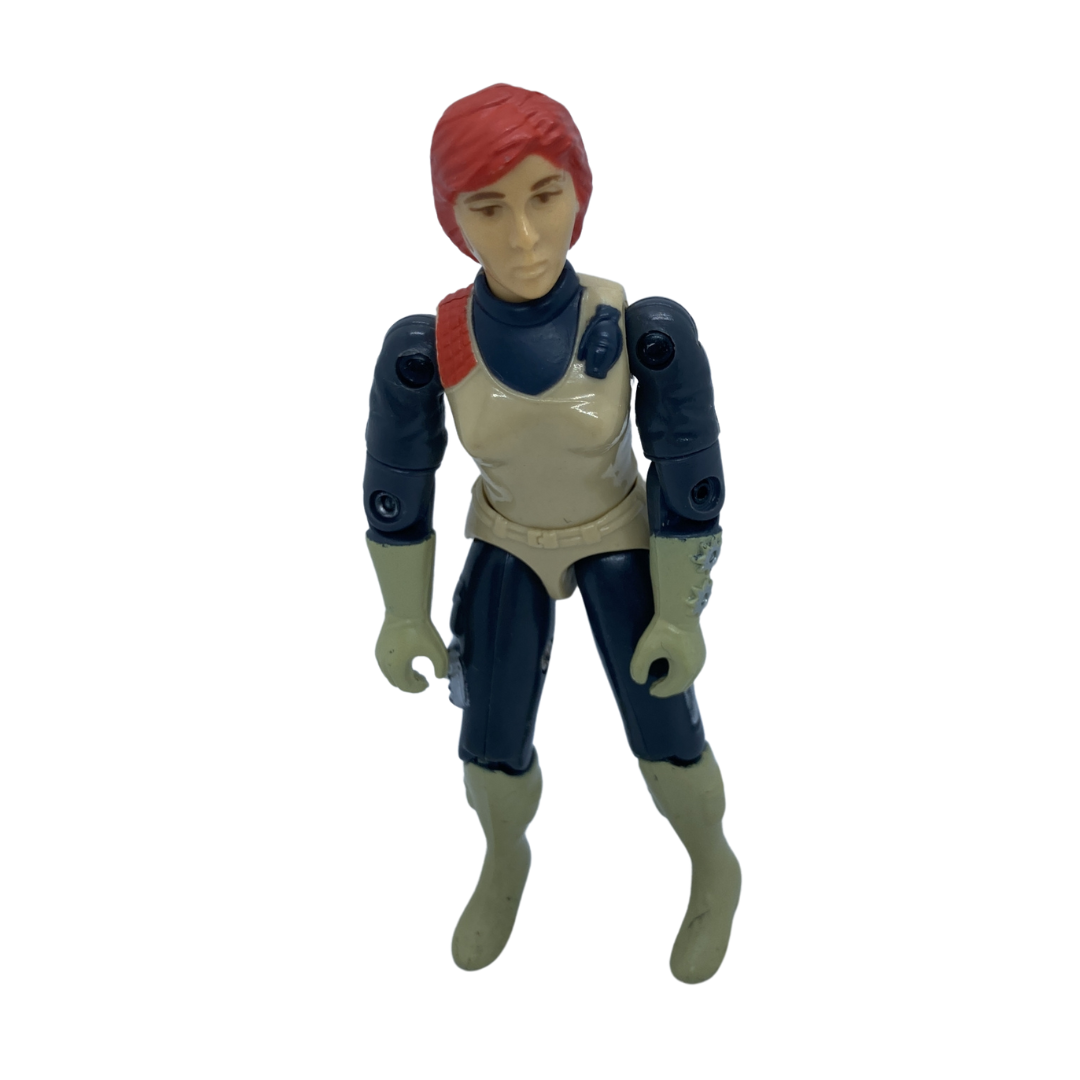 G.I. Joe, Action Force Palitoy Scarlett swivel arm version complete